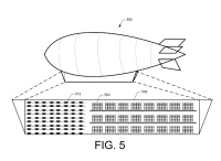 ニュース画像：アマゾン、飛行船とドローンを活用した配送システムで特許出願  