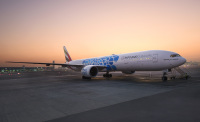 エミレーツ航空、「エキスポ2020」塗装機の新デザインを公開