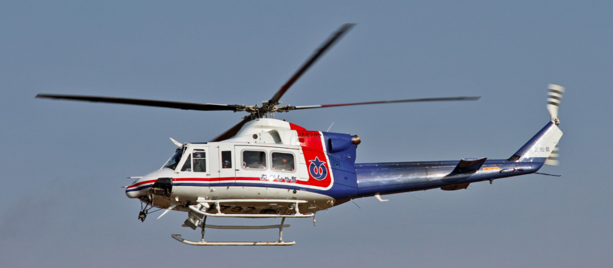 愛知県、防災航空隊のベル412「JA6792」を抹消 4月4日付け | FlyTeam