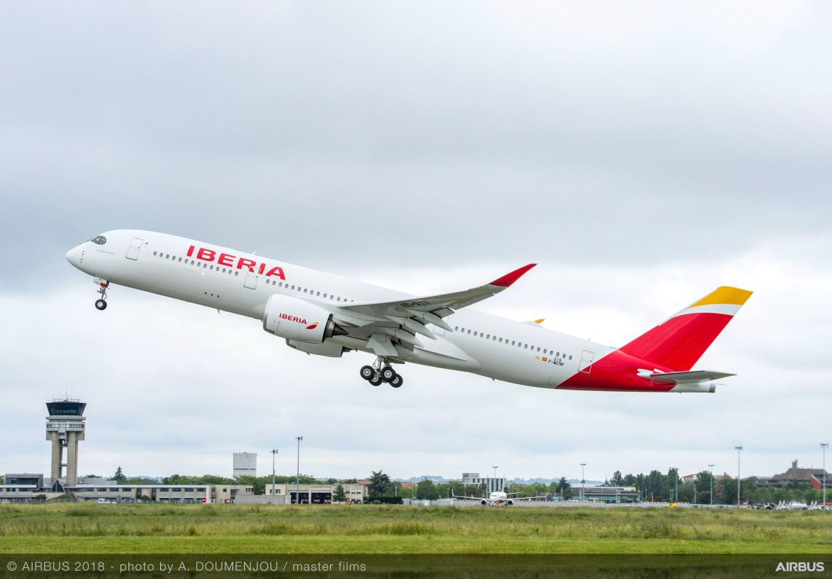 最終値下げ中　 イベリア航空Airbus350-900 最終値下げ中 イベリア航空Airbus350-900 - メルカリ