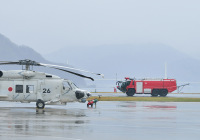 ニュース画像：舞鶴航空基地、新型の救難消防車を配備 9月にも本格稼働