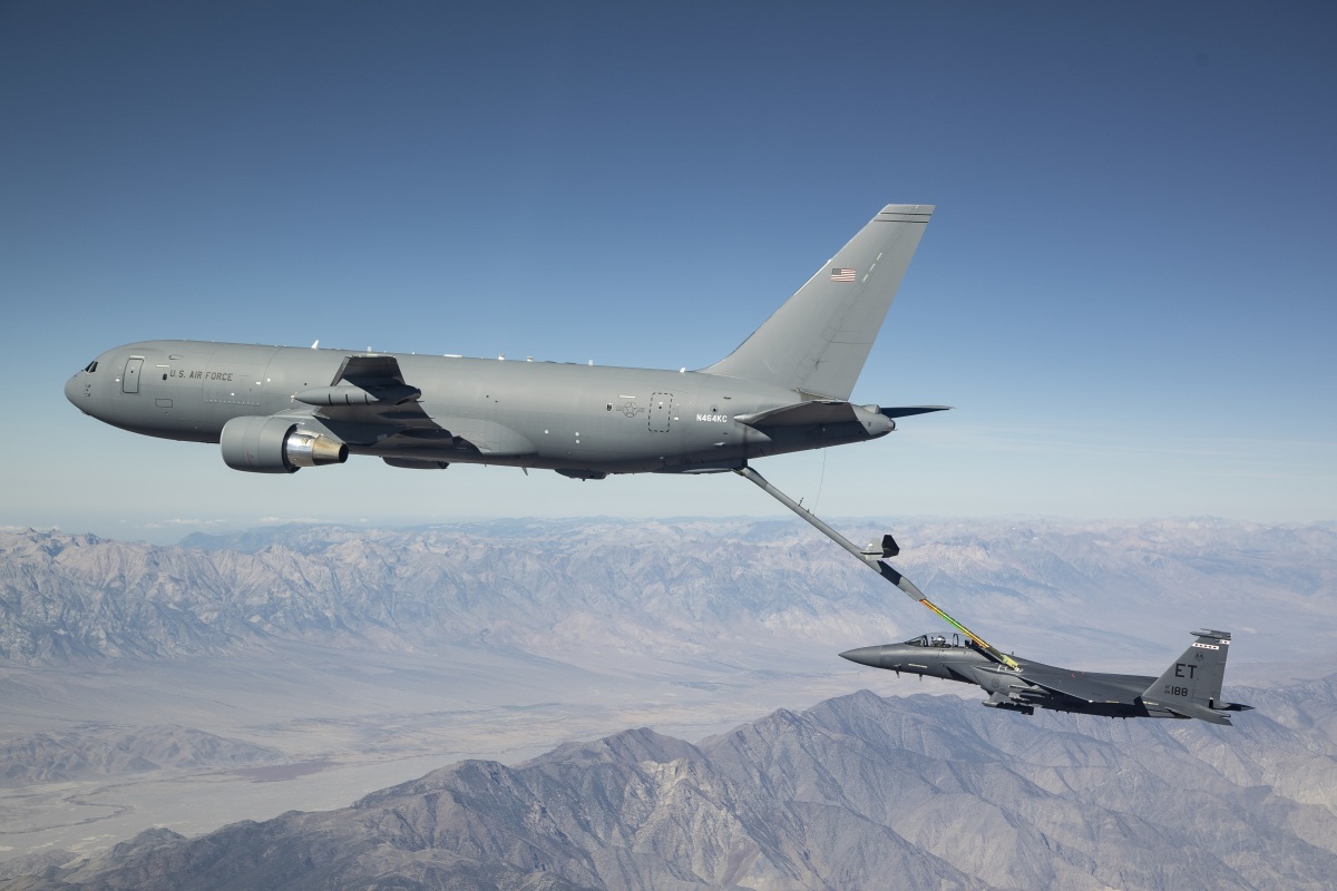 ボーイング、KC-46空中給油機開発で給油試験のフェーズⅡを完了