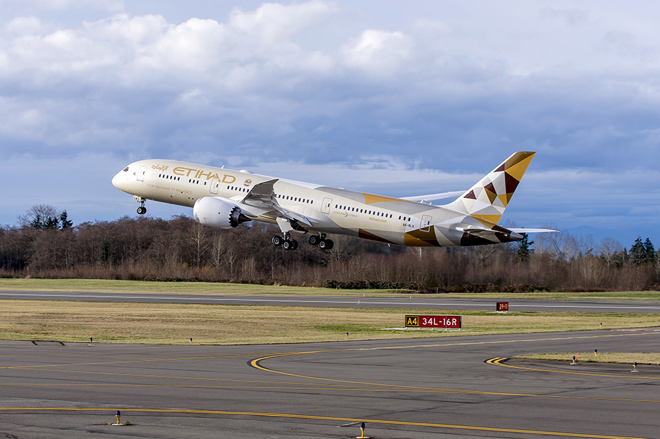 エティハド航空、アブダビ/ローマ線に787-10を投入 | FlyTeam ニュース