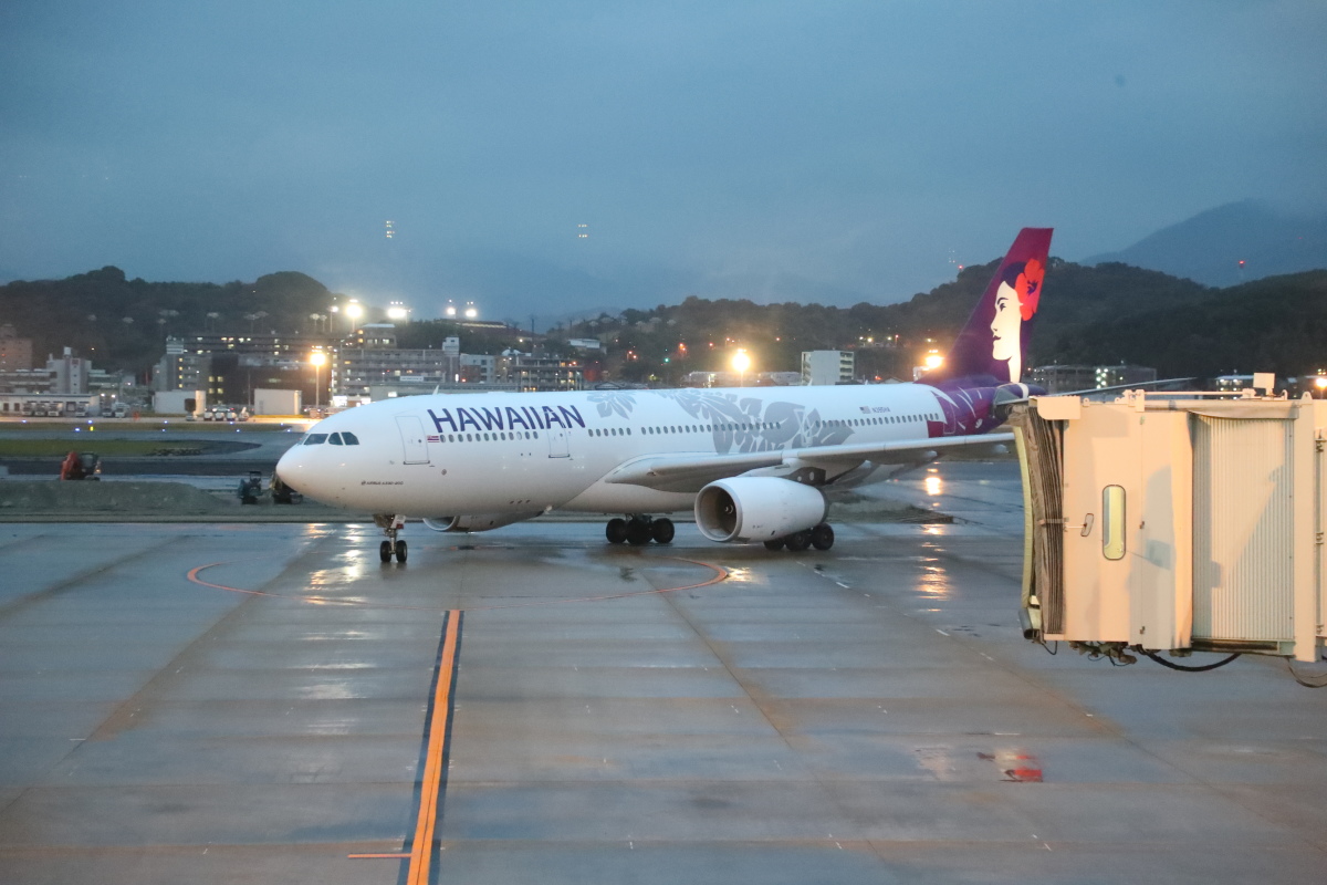 HAWAIIAN AIRLINES A330-200 ハワイアン航空 エアバス ハワイアン航空、本日2020年12月19日より大阪/関西～ハワイ