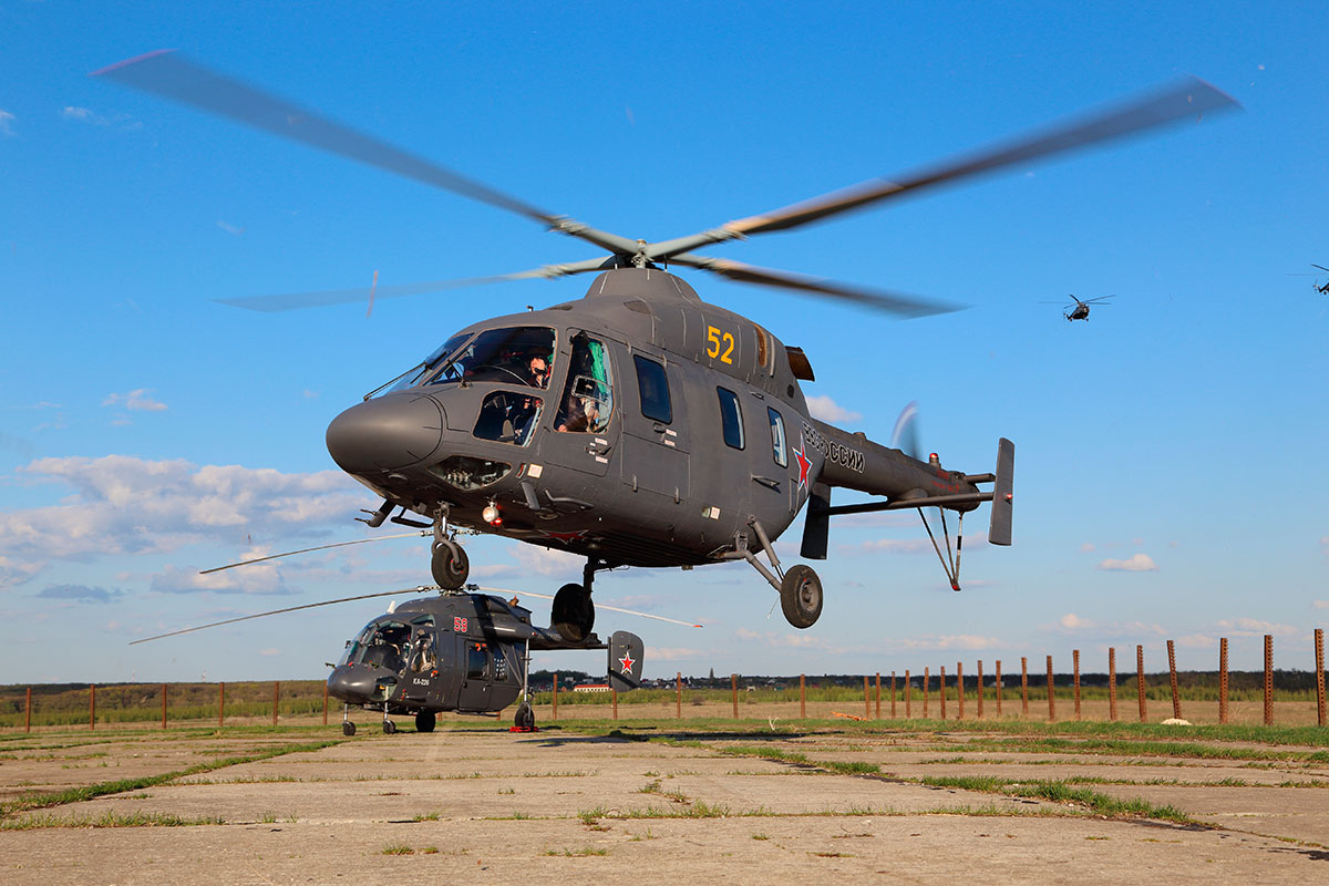 航空機・ヘリコプター charvelevh ロシア航空宇宙軍、ロシア海軍のヘリコプターパイロット訓練を再開