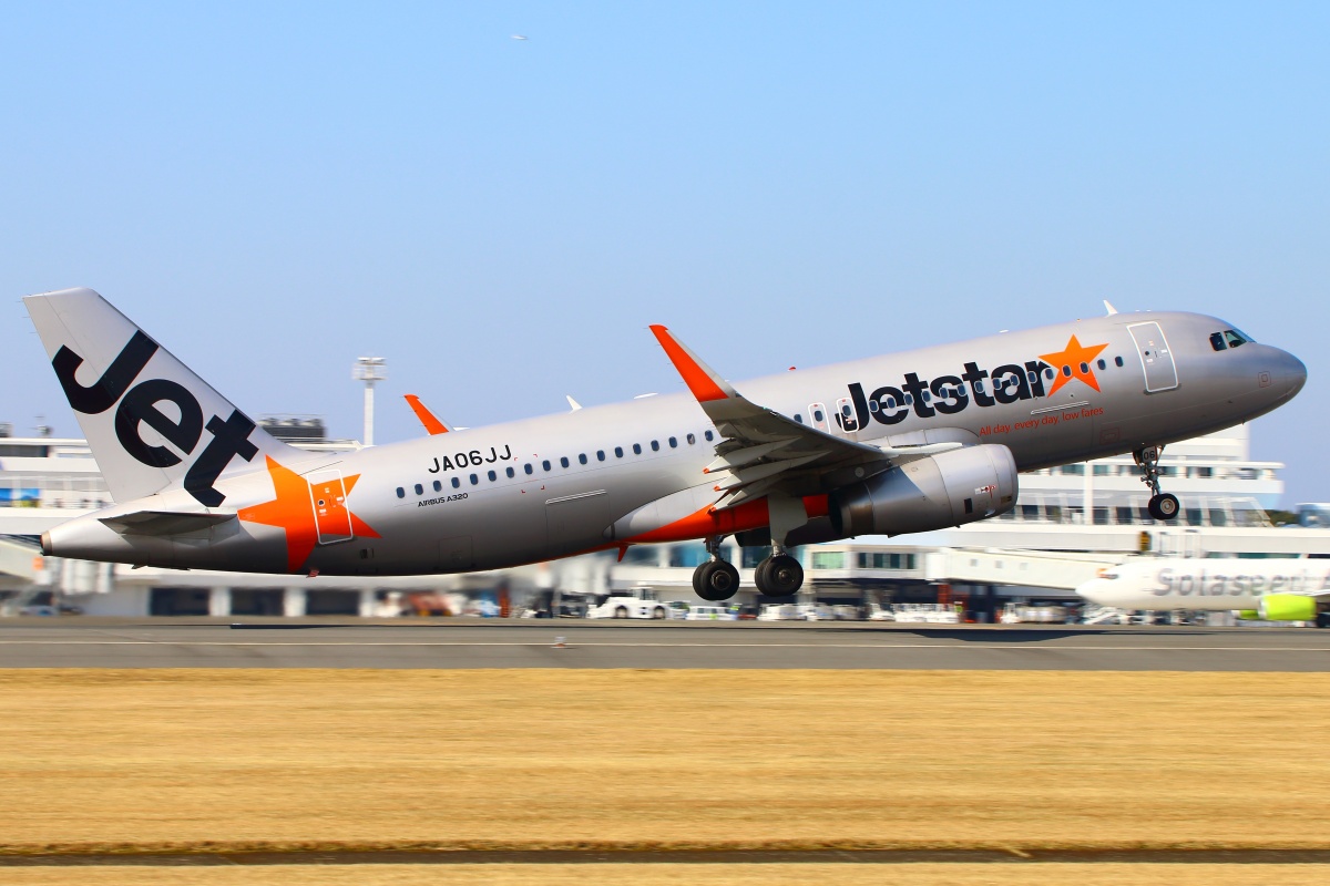 JET ジェット　オーストラリア　サイン さくらジンベエジェット (JA06RK) 日本トランスオーシャン航空