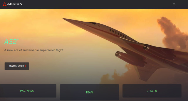 超音速ビジネスジェット開発「アエリオン」、資金難で事業停止 FlyTeam ニュース