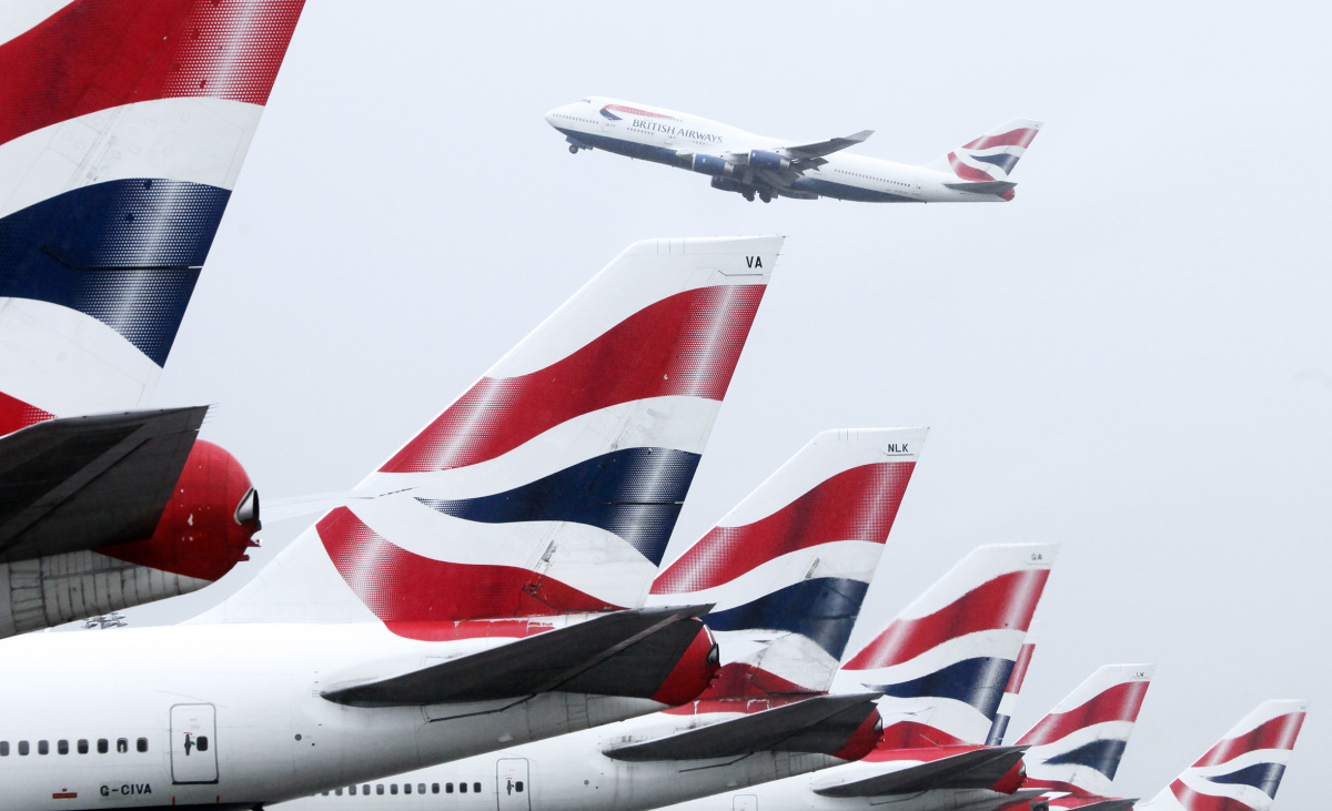 2/23 new! 英国／Boeing747 ブリティッシュ・エアウェイズ 2/23 new! 英国／Boeing747 ブリティッシュ・エアウェイズ