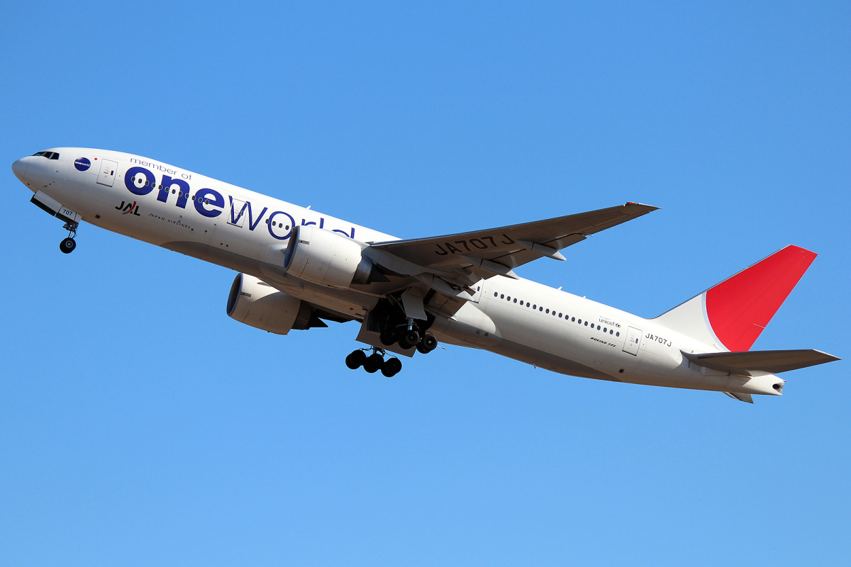 1/400　JAL B777-346 孫悟空塗装　着払 1/400 JAL B777-346 孫悟空塗装 着払