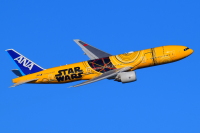 全日空商事　BB-8 STAR WARS スターウォーズ JA789A　B777 1/400 B777-300ER ANA STAR WARS スターウォーズ BB-8 JA789A
