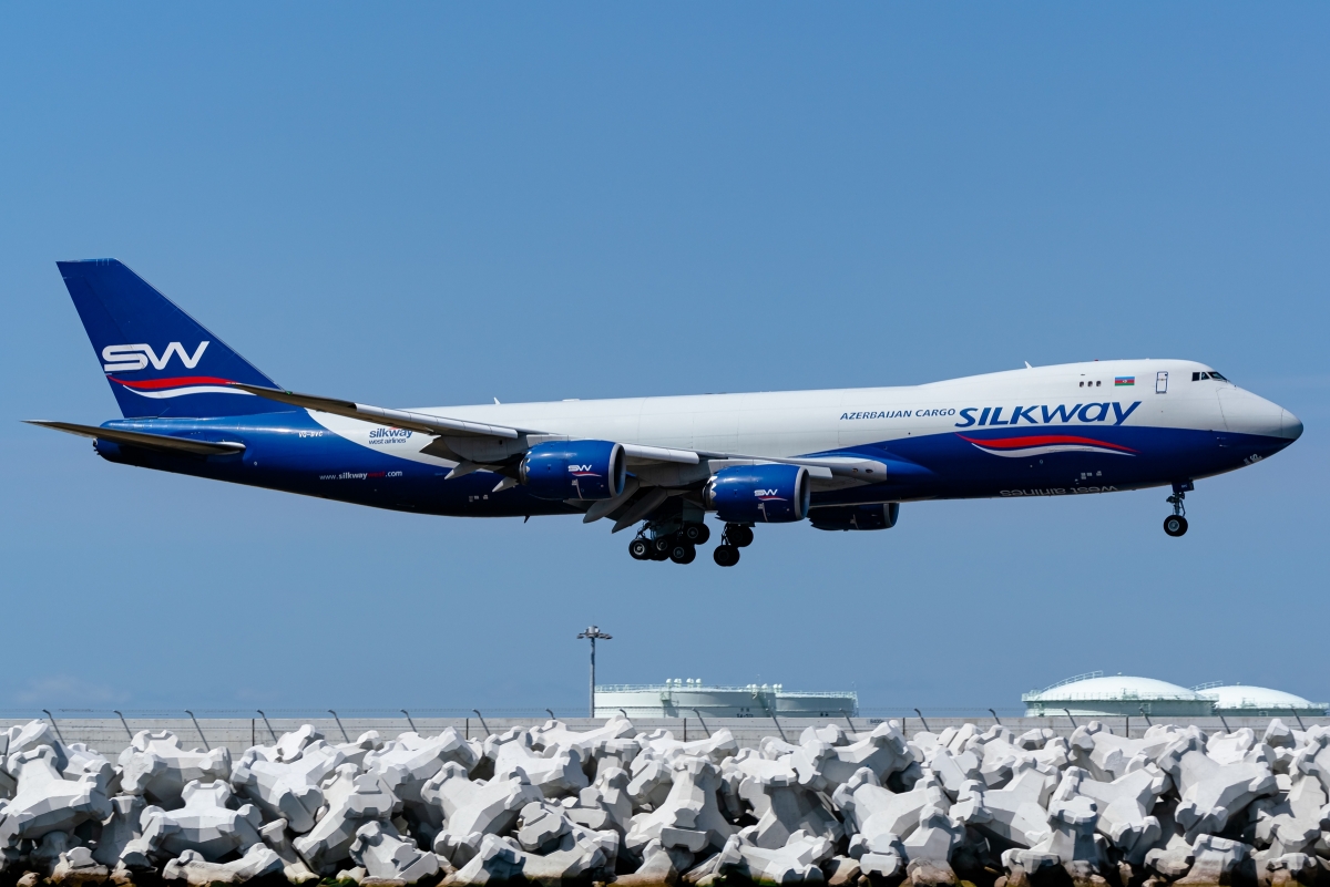シルクウェイ貨物機 B747-8F Boeing 747-400F | Silk Way West Airlines