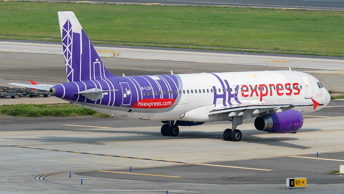 香港エクスプレス、新塗装初号機を福岡線に投入中！A321neo