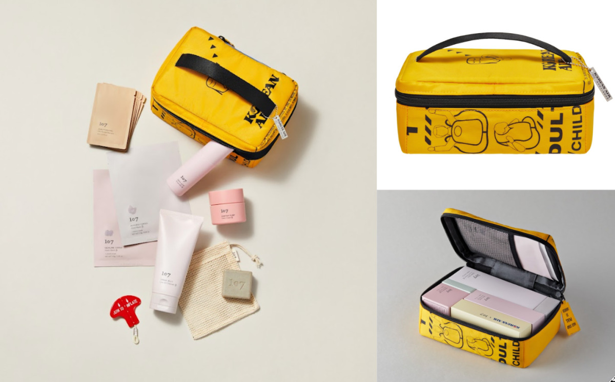 大韓航空、アップサイクル品をネット販売！ライフベストポーチや