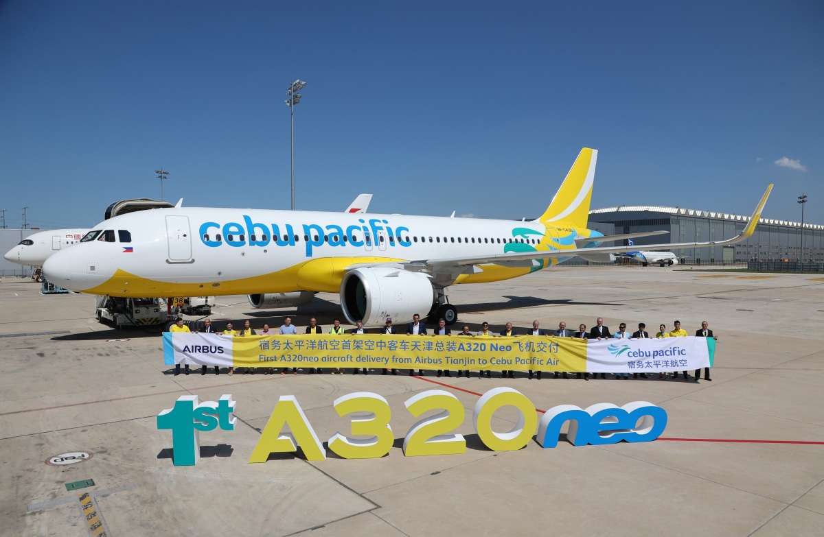 天津のエアバス工場、中国製A320neo/A321neoを「セブ
