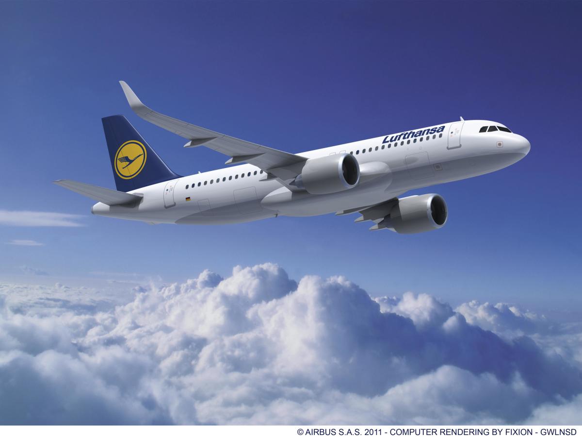 エアバスA320neo　ルフトハンザ 特別塗装機　1/400 herpa wings 1/200 A320neo ルフトハンザ航空