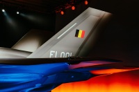 ニュース画像 2枚目：ベルギー国旗がデザインされたF-35AライトニングII戦闘機