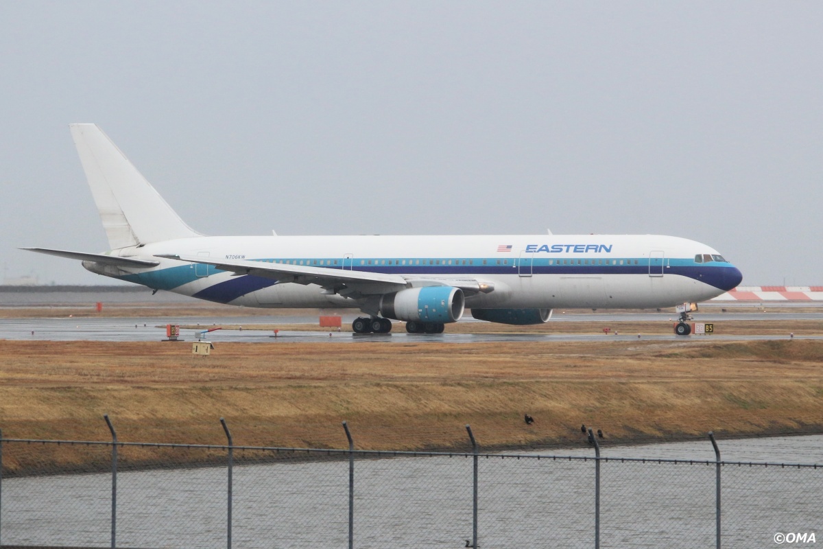 注目された飛来機情報】RRエンジンの767珍客、機種変更で飛来した772LR