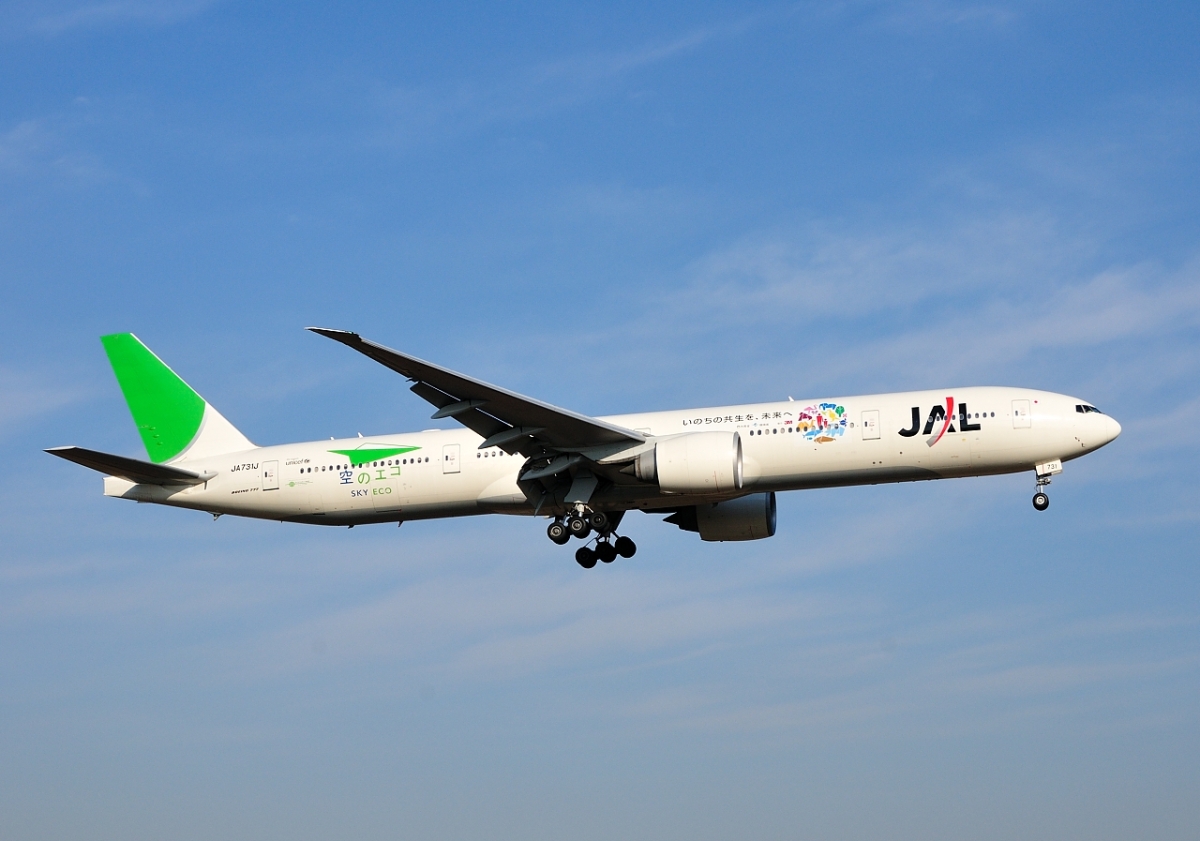 日本航空Boeing777-300ER（最後の 1機） 退役目前！JAL 777-300ER 全13機を振り返る、テスト機の前歴も