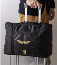 ※専用ページ★ANA 全日空 パイロット ステイバッグ ＊ダイヤルロック式 気分はもうパイロット！ANA、制服モチーフの新グッズ第2弾 A-styleなど
