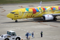 ピカチュウジェットBC 1号機」特別塗装機 スカイマーク (737-800