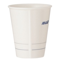 ANA　全日空　機内紙コップデザイン陶器マグ２個セット ANAオリジナル 機内紙コップデザイン陶器マグ2個セット（持ち手