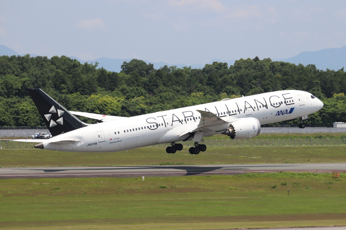 ニュース画像 4枚目：熊本空港 2025年5月31日撮影 JA872A ボーイング787-9 全日空
