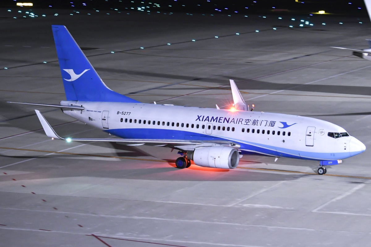 ニュース画像 10枚目：中部国際空港 2025年5月31日撮影 B-5277 ボーイング737-75C 厦門航空