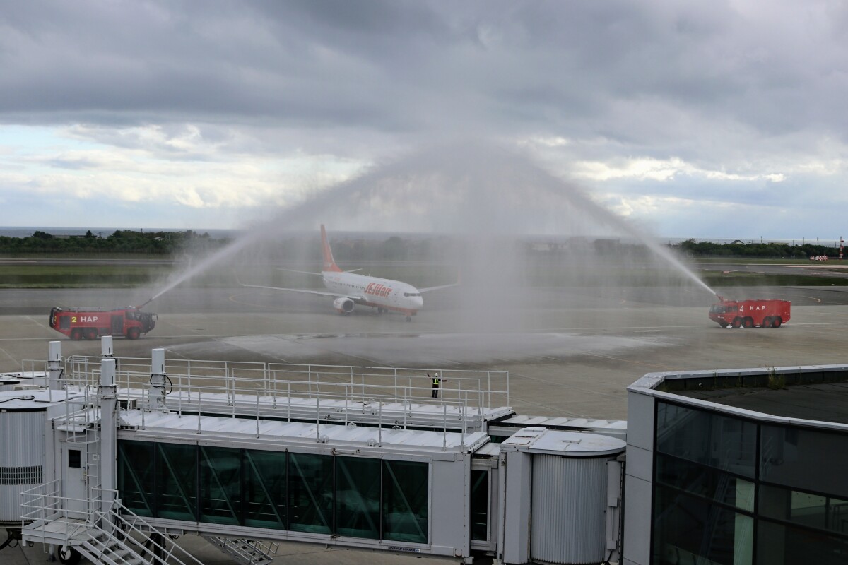 ニュース画像 21枚目：函館空港 2025年6月5日撮影 HL8089 ボーイング737-8AS チェジュ航空
