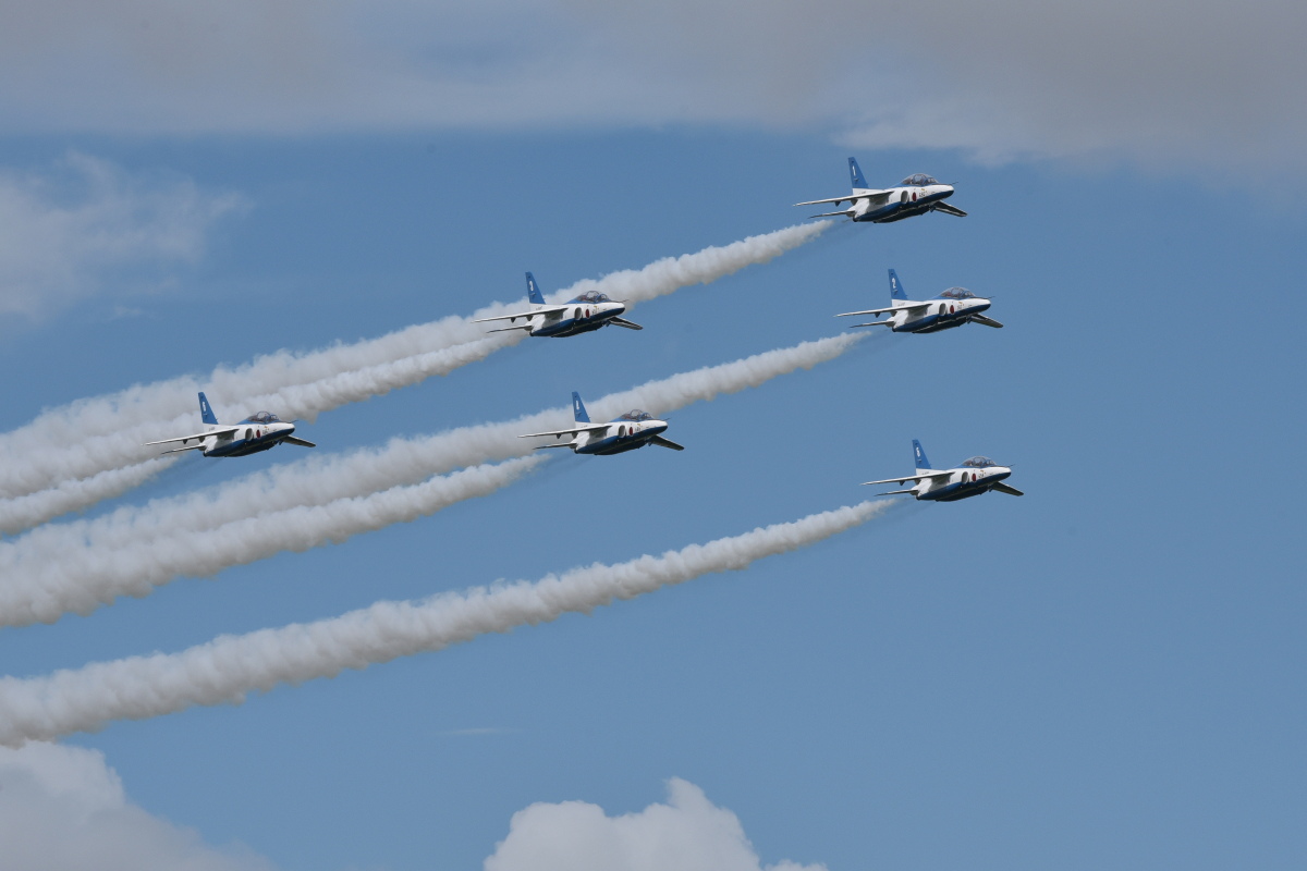 町政70周年記念 大洗海上花火大会×ブルーインパルス展示飛行記念