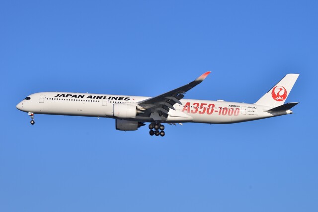 JAL A350-900 初号機 特別塗装 1000台限定 モデルプレーン 初号機も7月末に終了 JAL “A350-1000導入記念 特別塗装” 消滅