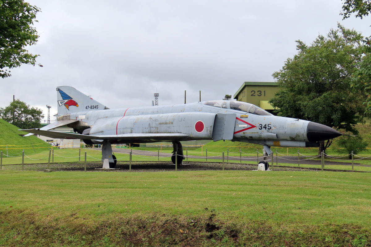 ニュース画像：千歳基地 2024年9月15日撮影 47-8345 三菱 F-4EJ改