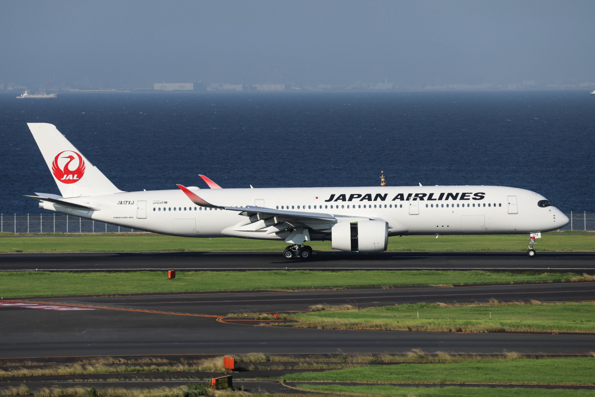 JAL、新造A350-900「JA17XJ」 初便は8月22日羽田〜那覇線に投入