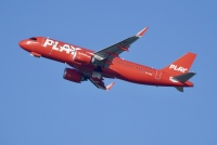 ソラ 左のウィングレットにハートが…異色のコラボ！？ ソラシドエア