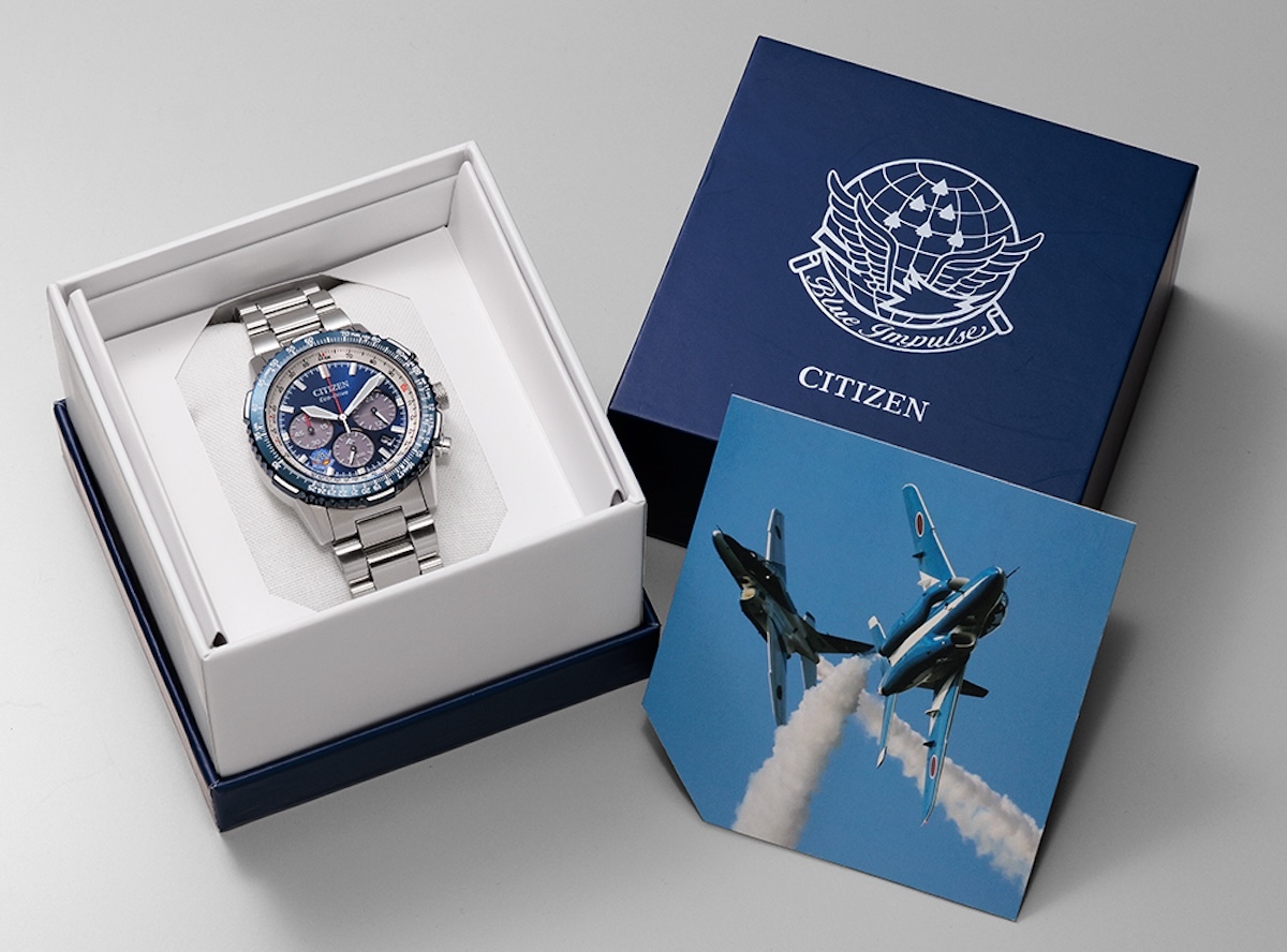 ブルーインパルス」創設65周年！シチズンが限定ウォッチを発売