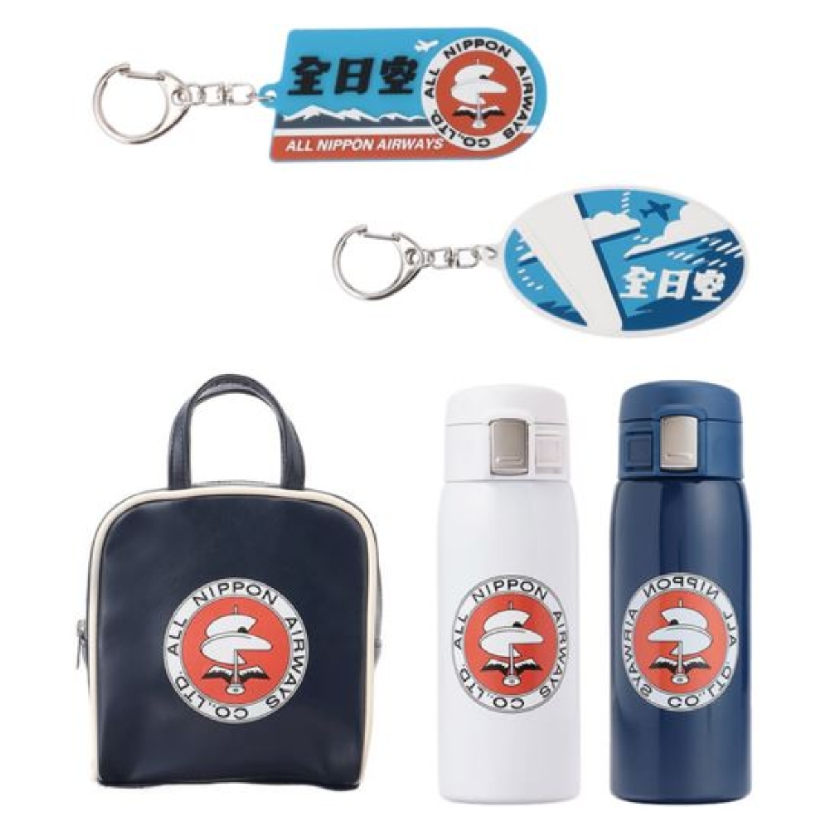 ANAオリジナル、「フェイラー」コラボ第2弾 ハンカチ・ポーチなど6種類