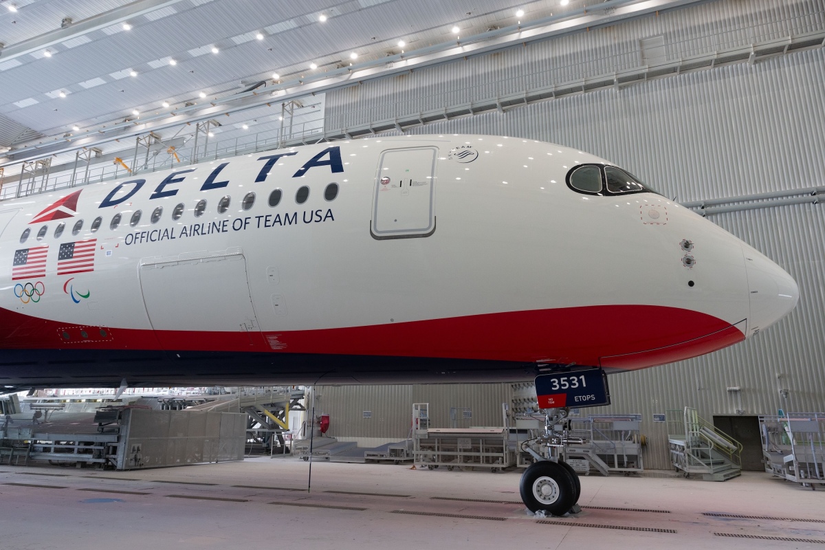 Gemini200 Delta A350 Team USA特別塗装 Gemini200 Delta A350 Team