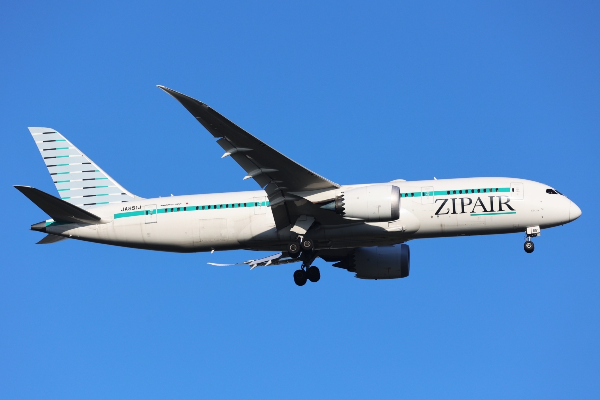 ZIPAIR、ロンハーマンとコラボ！特別塗装機 4月13日就航 | FlyTeam