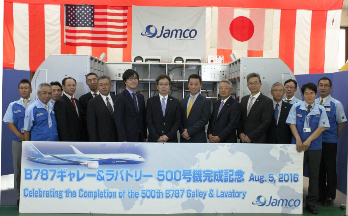 スピリット・アエロシステムズ、787ドリームライナー500号機の部位納入