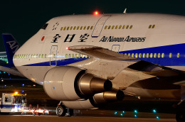 チーフさんが、福岡空港で撮影した全日空 747-481(D)の航空フォト（飛行機 写真・画像）