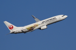 サラ＠とーさんさんが、羽田空港で撮影したJALエクスプレス 737-846の航空フォト（飛行機 写真・画像）