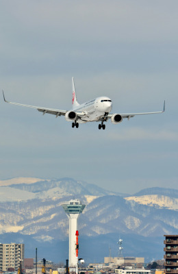 Dojalanaさんが、函館空港で撮影したJALエクスプレス 737-846の航空フォト（飛行機 写真・画像）