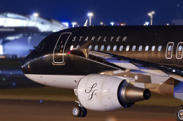 福岡空港 - Fukuoka Airport [FUK/RJFF]で撮影されたスターフライヤー - Star Flyer [7G/SFJ]の航空機写真