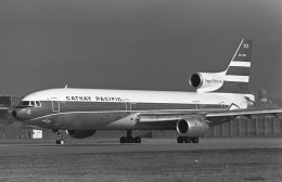 キャセイパシフィック航空<L1011 トライスター>(1/400) ☆ 1/400 キャセイパシフィック航空 ロッキード L-1011 トライ