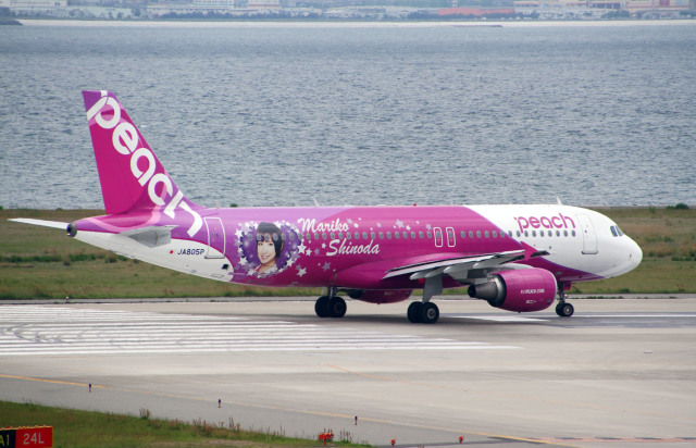 MARIKO JET」特別塗装機 ピーチ (A320 | JA805P) ガイド
