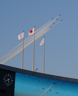 国立競技場で撮影された航空自衛隊 - Japan Air Self-Defense Forceの航空機写真