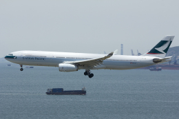 香港国際空港 - Hong Kong International Airport [HKG/VHHH]で撮影されたキャセイパシフィック航空 - Cathay Pacific Airways [CX/CPA]の航空機写真