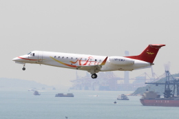 kingmengraiさんが、香港国際空港で撮影した安徽省外経建設 EMB-135BJ Legacy 650の航空フォト（飛行機 写真・画像）