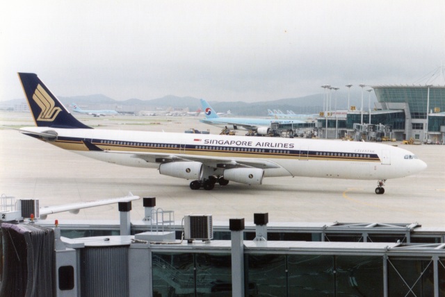 amagoさんが、仁川国際空港で撮影したシンガポール航空 A340-313Xの航空フォト（飛行機 写真・画像）