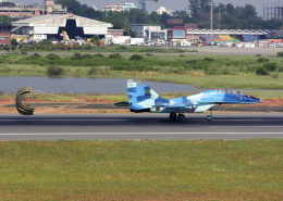 RA-86141さんが、シャージャラル国際空港で撮影したバングラデシュ空軍 MiG-29UBの航空フォト（飛行機 写真・画像）