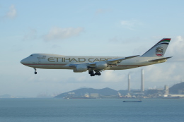 ボーイング747-8 エティハド航空 航空フォト(飛行機 写真・画像
